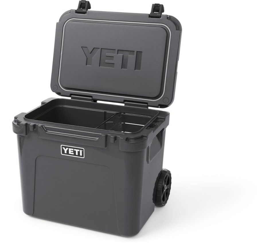 Camping And Hiking * | Yeti Roadie 60 Wheeled Cooler Charcoal