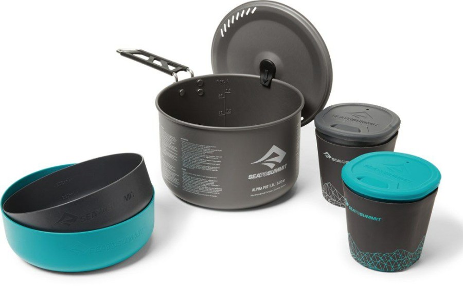 Camping And Hiking * | Sea To Summit Alpha Cookset 2.1 Aluminum