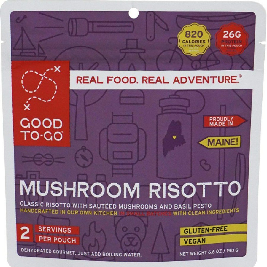 Camping And Hiking * | Good To-Go Herbed Mushroom Risotto 2 Servings