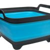 Camping And Hiking * | Sol Flat Pack Collapsible Sink 8 Liters Blue