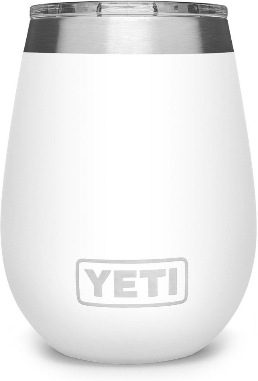 Camping And Hiking * | Yeti Rambler Wine Tumbler With Magslider Lid 10 Fl. Oz. White