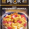 Camping And Hiking * | Peak Refuel Strawberry Granola