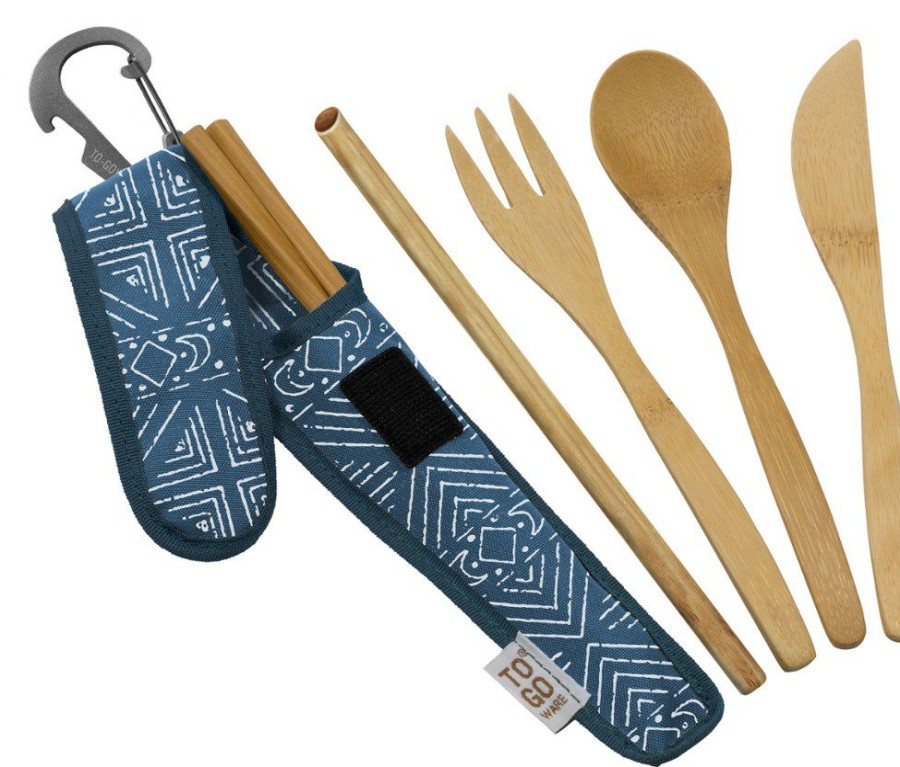 Camping And Hiking * | To-Go Ware Premium Bamboo Utensil Set