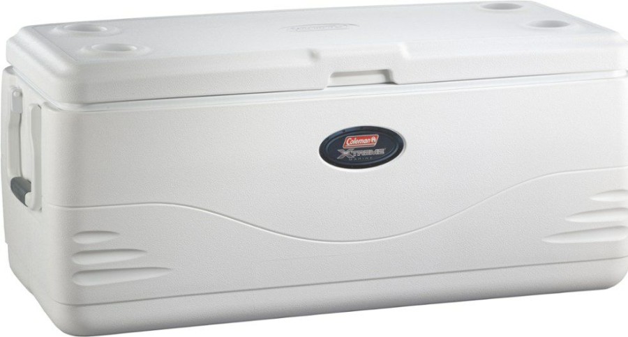 Camping And Hiking * | Coleman Xtreme 6 Marine Cooler 150 Qts. White