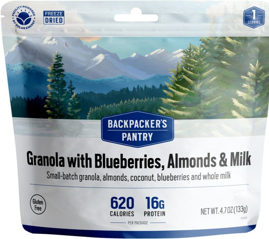 Camping And Hiking * | Backpacker'S Pantry Granola With Milk And Organic Blueberries