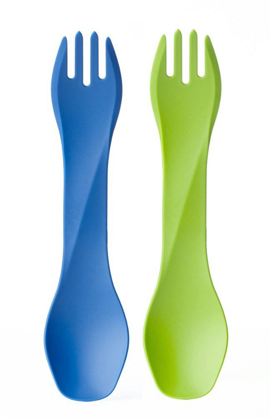 Camping And Hiking * | Humangear Gobites Uno Sporks Package Of 2 Green/Blue