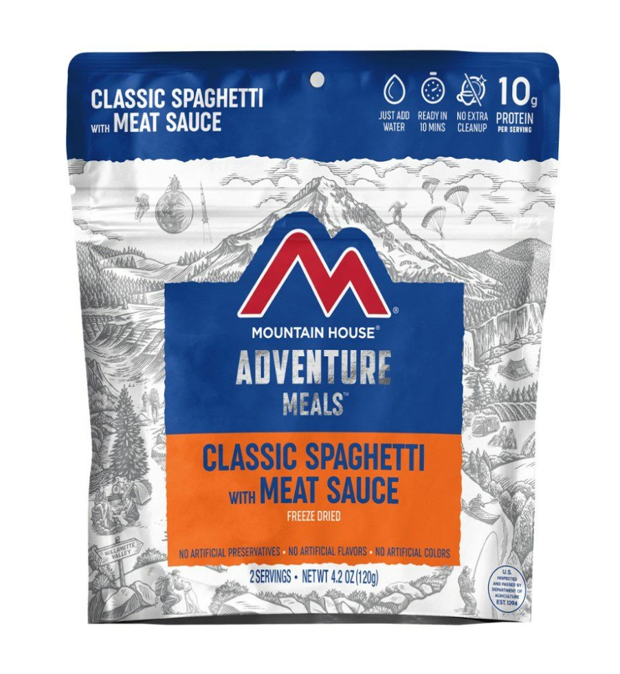 Camping And Hiking * | Mountain House Classic Spaghetti With Meat Sauce 2 Servings