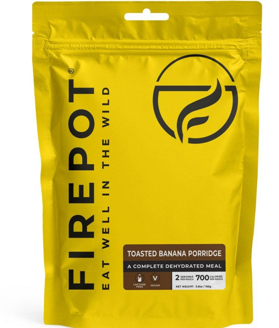 Camping And Hiking * | Firepot Toasted Banana Porridge 2 Servings None