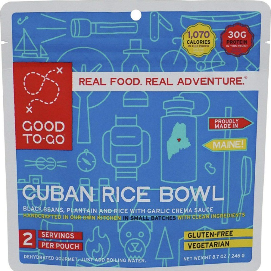 Camping And Hiking * | Good To-Go Cuban Rice Bowl 2 Servings None