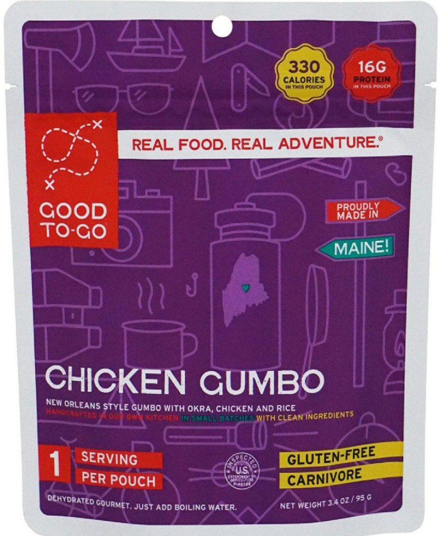 Camping And Hiking * | Good To-Go Chicken Gumbo Single Serving None