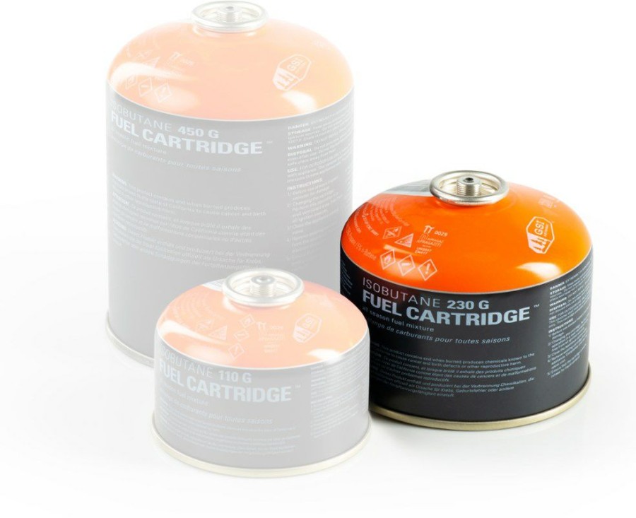 Camping And Hiking * | Gsi Outdoors Isobutane Fuel Canister 230 G None