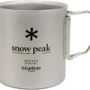 Camping And Hiking * | Snow Peak Double Wall 600 Mug Titanium