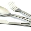 Camping And Hiking * | Toaks 3-Piece Cutlery Set Titanium