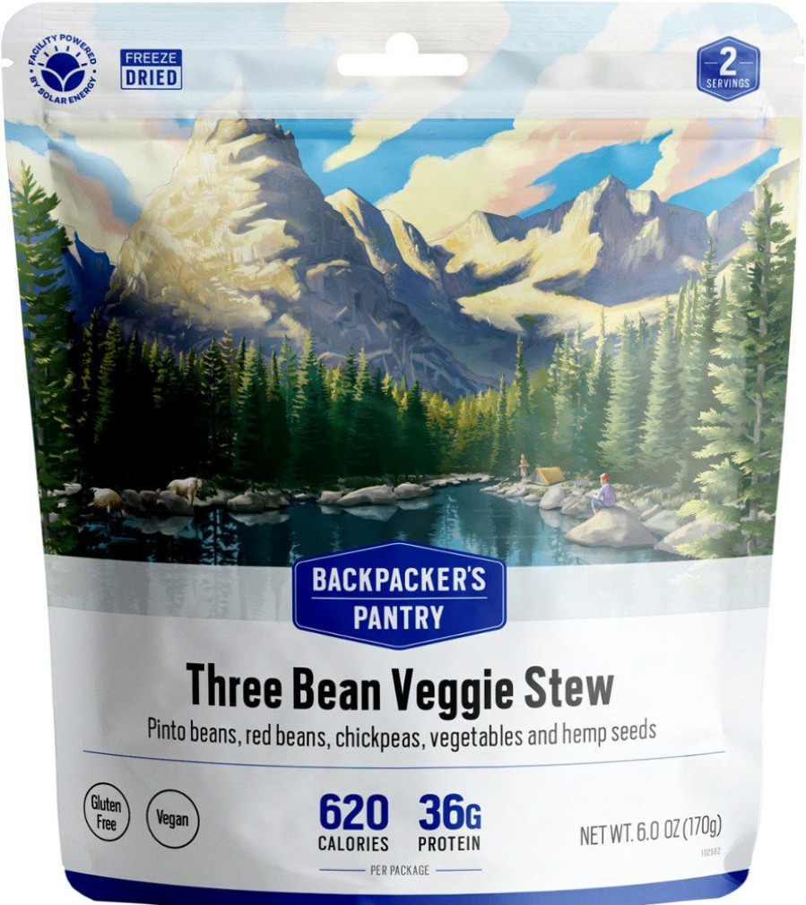 Camping And Hiking * | Backpacker'S Pantry Three Bean Veggie Stew 2 Servings None