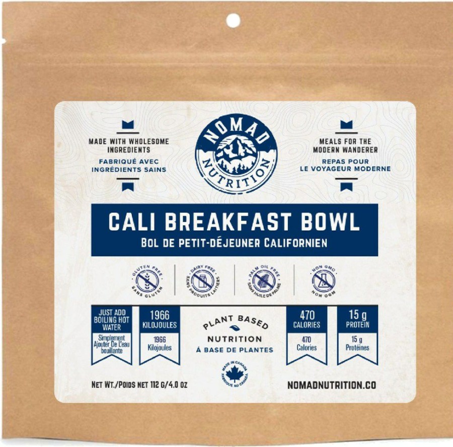 Camping And Hiking * | Nomad Nutrition Cali Breakfast Bowl 1 Serving