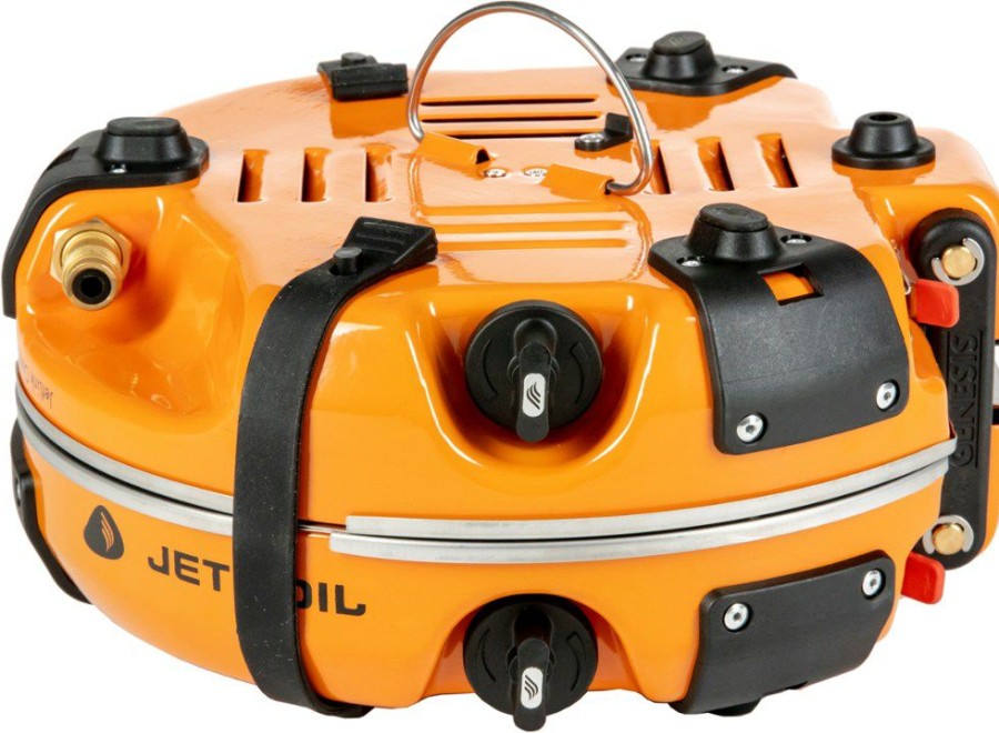 Camping And Hiking * | Jetboil Genesis 2-Burner Stove Orange