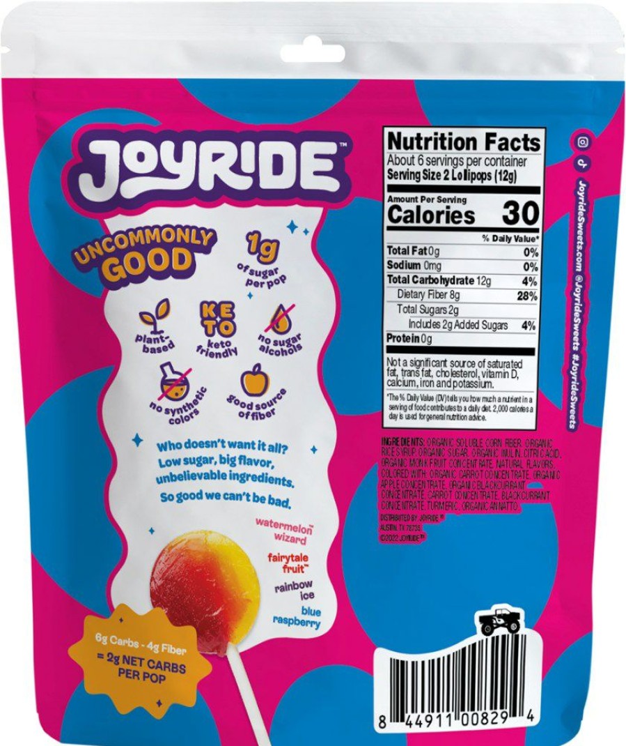 Camping And Hiking * | Joyride Golly Lolli'S 12 Count Assorted