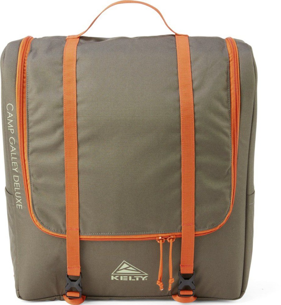 Camping And Hiking * | Kelty Camp Galley Deluxe Bag Beluga/Dull Gold