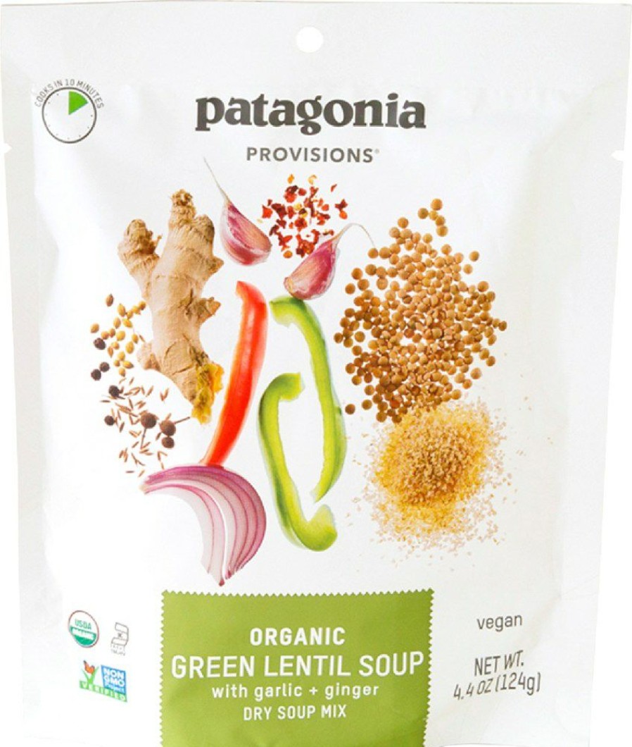 Camping And Hiking * | Patagonia Provisions Organic Green Lentil Soup 2 Servings None