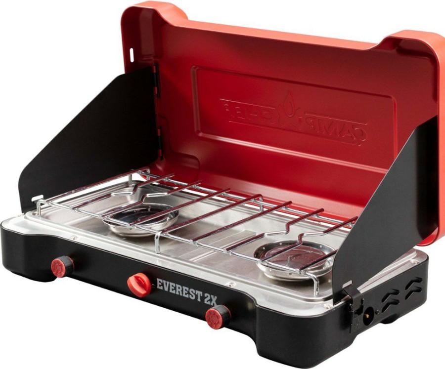 Camping And Hiking * | Camp Chef Everest 2X High-Pressure Stove Red