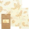 Camping And Hiking * | Bee'S Wrap Honeycomb Print Wraps Set Of 3 None