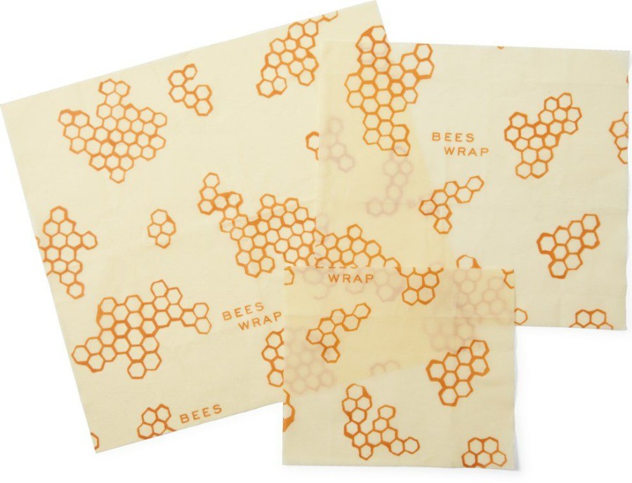 Camping And Hiking * | Bee'S Wrap Honeycomb Print Wraps Set Of 3 None