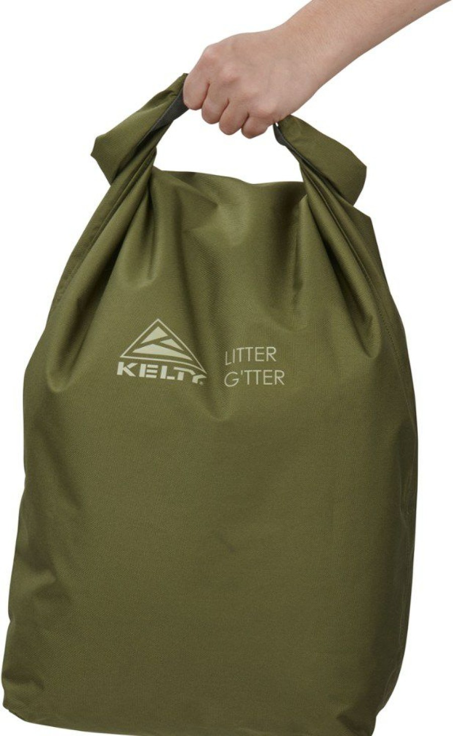 Lifestyle And Gifts * | Kelty Litter G'Tter Trash Can Winter Moss