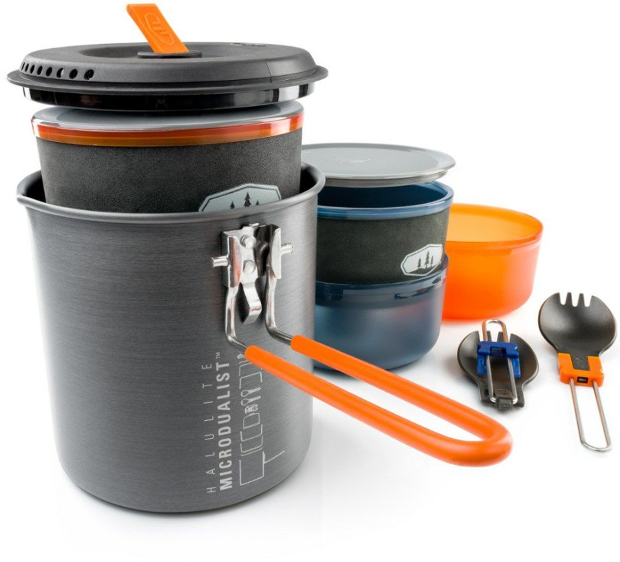 Camping And Hiking * | Gsi Outdoors Halulite Microdualist Ii Cookset