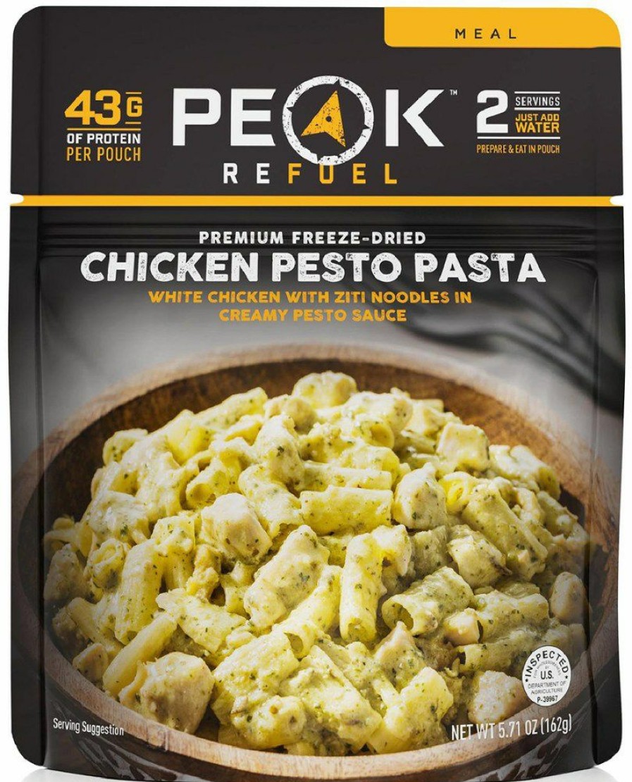 Camping And Hiking * | Peak Refuel Chicken Pesto Pasta 2 Servings None