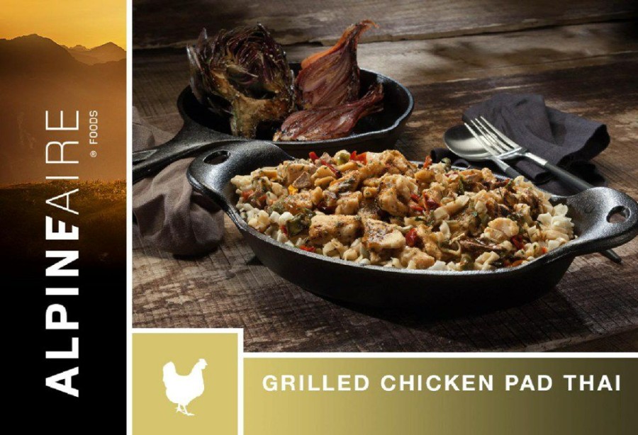 Camping And Hiking * | Alpineaire Foods Grilled Chicken Pad Thai 1 Serving None