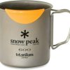 Camping And Hiking * | Snow Peak Titanium 600 Mug With Hotlips