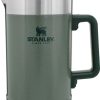 Camping And Hiking * | Stanley Classic Vacuum French Press 48 Fl. Oz. Hammertone Green