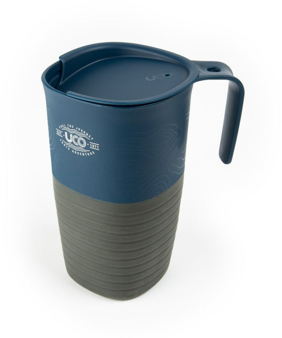 Camping And Hiking * | Uco Eco Collapsible Camp Cup Ocean Blue