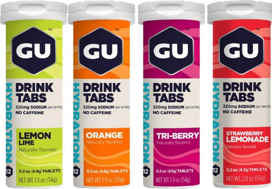 Camping And Hiking * | Gu Hydration Drink Tabs Mixed Box Package Of 4 Assorted