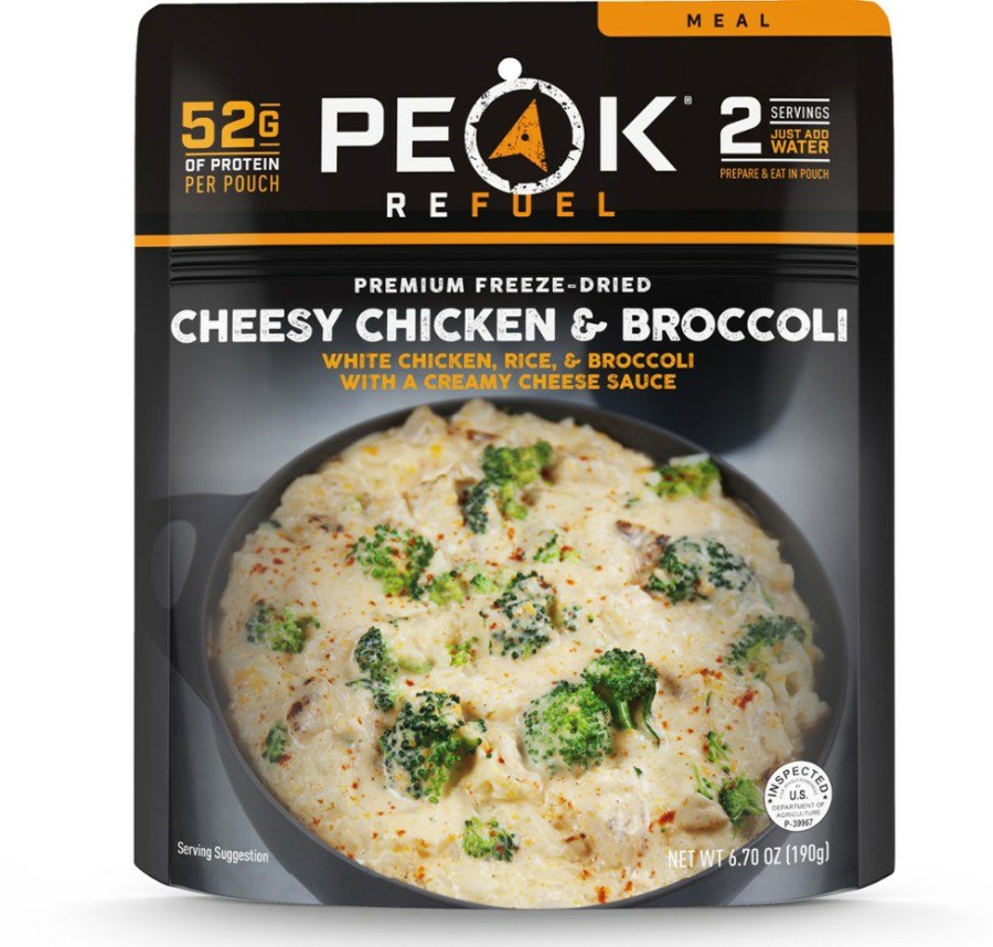 Camping And Hiking * | Peak Refuel Cheesy Chicken Broccoli 2 Servings None