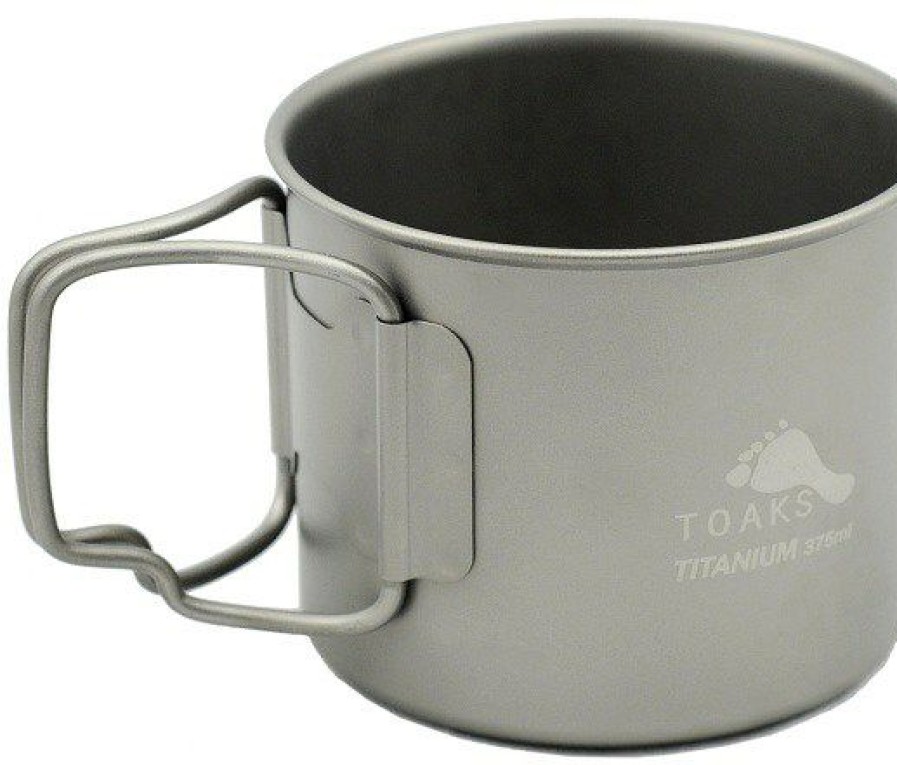 Camping And Hiking * | Toaks Single Wall 375 Cup Titanium