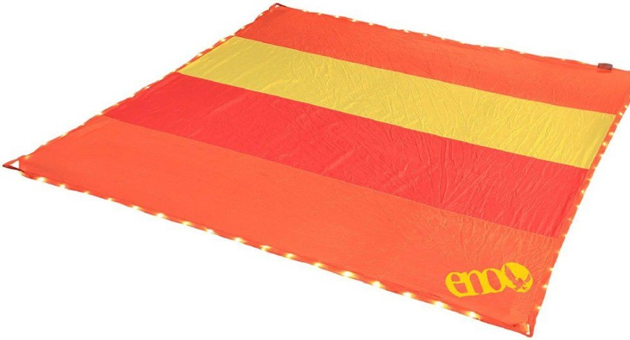 Camping And Hiking * | Eno Islander Led Picnic Blanket Red/Yellow/Orange