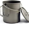 Camping And Hiking * | Toaks 750Ml Pot With Bail Handle Titanium