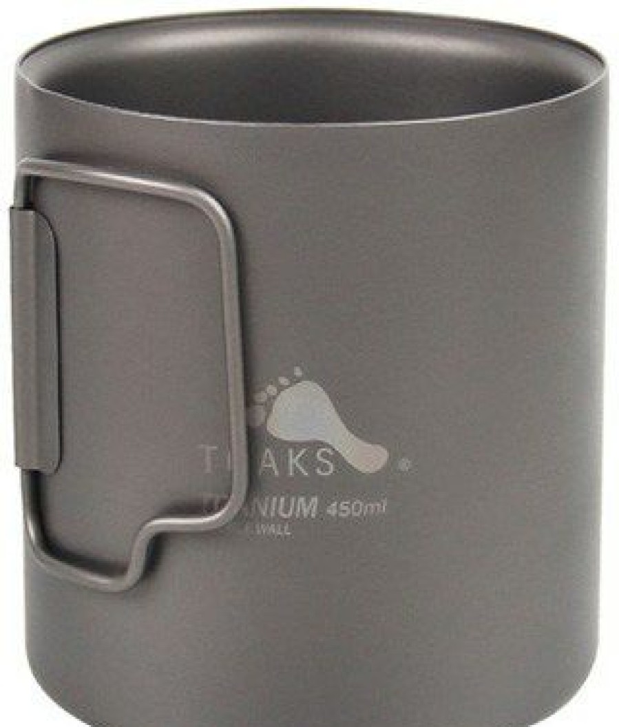 Camping And Hiking * | Toaks Double Wall 450Ml Cup Titanium