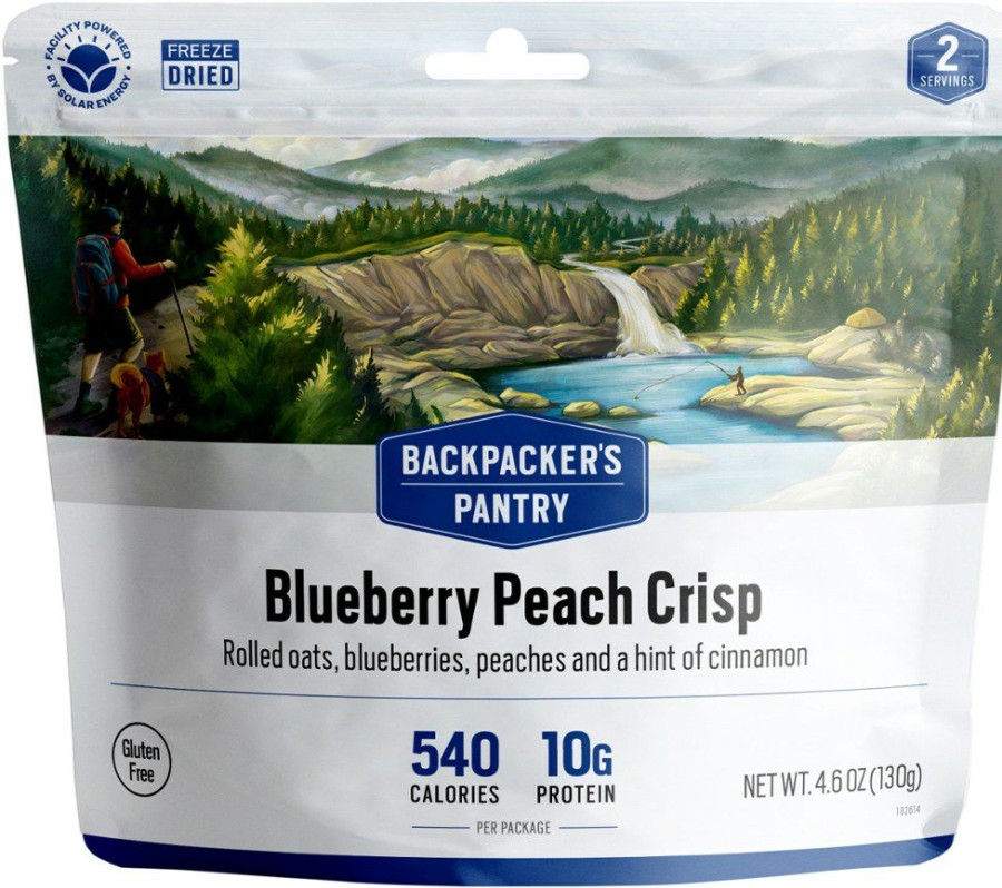 Camping And Hiking * | Backpacker'S Pantry Blueberry Peach Crisp 2 Servings