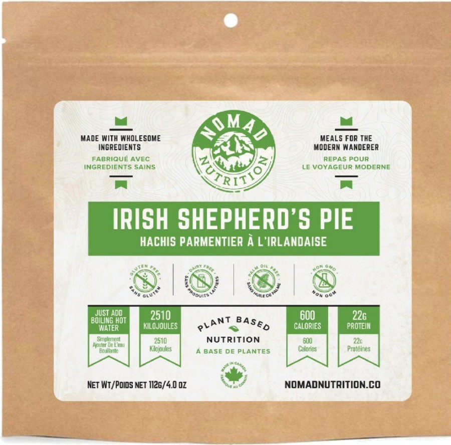 Camping And Hiking * | Nomad Nutrition Irish Shepherd'S Pie 1 Serving None